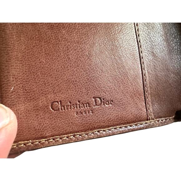 Lady DIOR Navy Blue Trotter Street Chic Wallet with Coin Pouch - Picture 15 of 16